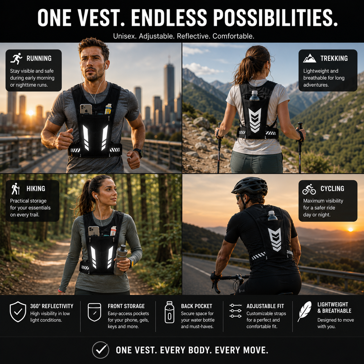 Multifunctional Sports Vest / PULSE™